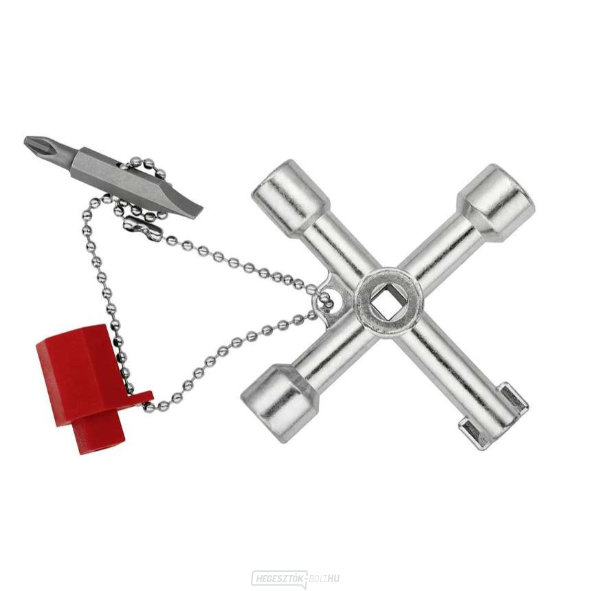 Kulcs kapcsolószekrényekhez Knipex 00 11 03 Kulcs kapcsolószekrényekhez Knipex 00 11 03 gallery main image