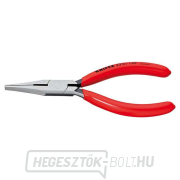 Lapos fogó 140 mm-es vágóéllel KNIPEX 23 01 140 - csiszolt fej, műanyag hüvelyek gallery main image