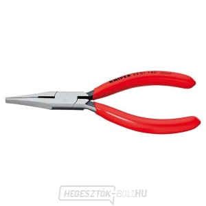 Lapos fogó 140 mm-es vágóéllel KNIPEX 23 01 140 - csiszolt fej, műanyag hüvelyek Lapos fogó 140 mm-es vágóéllel KNIPEX 23 01 140 - csiszolt fej, műanyag hüvelyek gallery main image