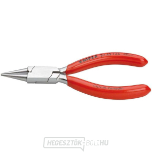 Finomelektronikai fogó 125 mm KNIPEX 37 43 125 - krómozott, műanyag tokkal gallery main image
