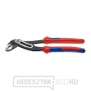 Alligátor 180 mm-es vízvezeték-szerelő fogó. KNIPEX 88 02 180 - csiszolt fej, többkomponensű hüvelyek Alligátor 180 mm-es vízvezeték-szerelő fogó. KNIPEX 88 02 180 - csiszolt fej, többkomponensű hüvelyek gallery main image