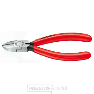 Oldalvágók elektromechanikához 125 mm KNIPEX 76 01 125 - polírozott fej, műanyag hüvelyek gallery main image