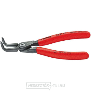 Precíziós karikafogó fogó 210 mm, belülről hajlított. Knipex - 48 21 J31 - DIN 5265 D Precíziós karikafogó fogó 210 mm, belülről hajlított. Knipex - 48 21 J31 - DIN 5265 D gallery main image