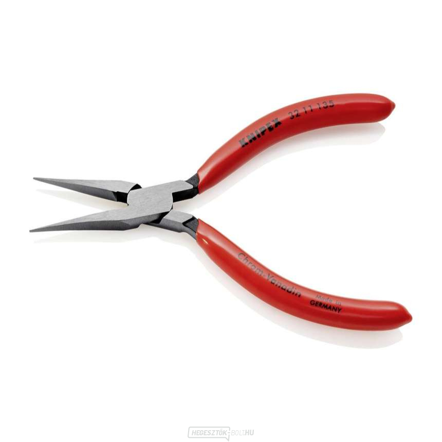 Állító fogó 135 mm KNIPEX 32 11 135 - csiszolt fej, műanyag hüvelyek
