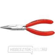 Félkörfogó Langbeck 140 mm-es típus (meghosszabbított pofákkal) KNIPEX 30 23 140 - krómozott, műanyag hüvelyekkel gallery main image