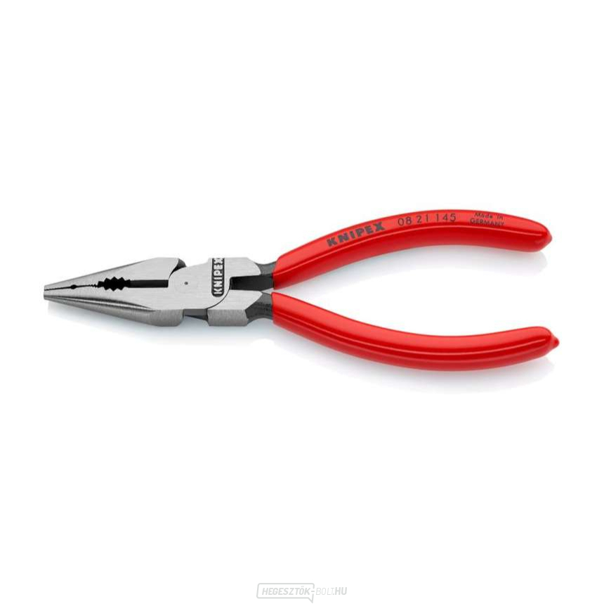 Kombinált keskeny lapos fogó 145 mm Knipex 08 21 145 SB