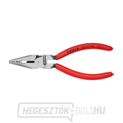 Kombinált keskeny lapos fogó 145 mm Knipex 08 21 145 SB Előnézet 