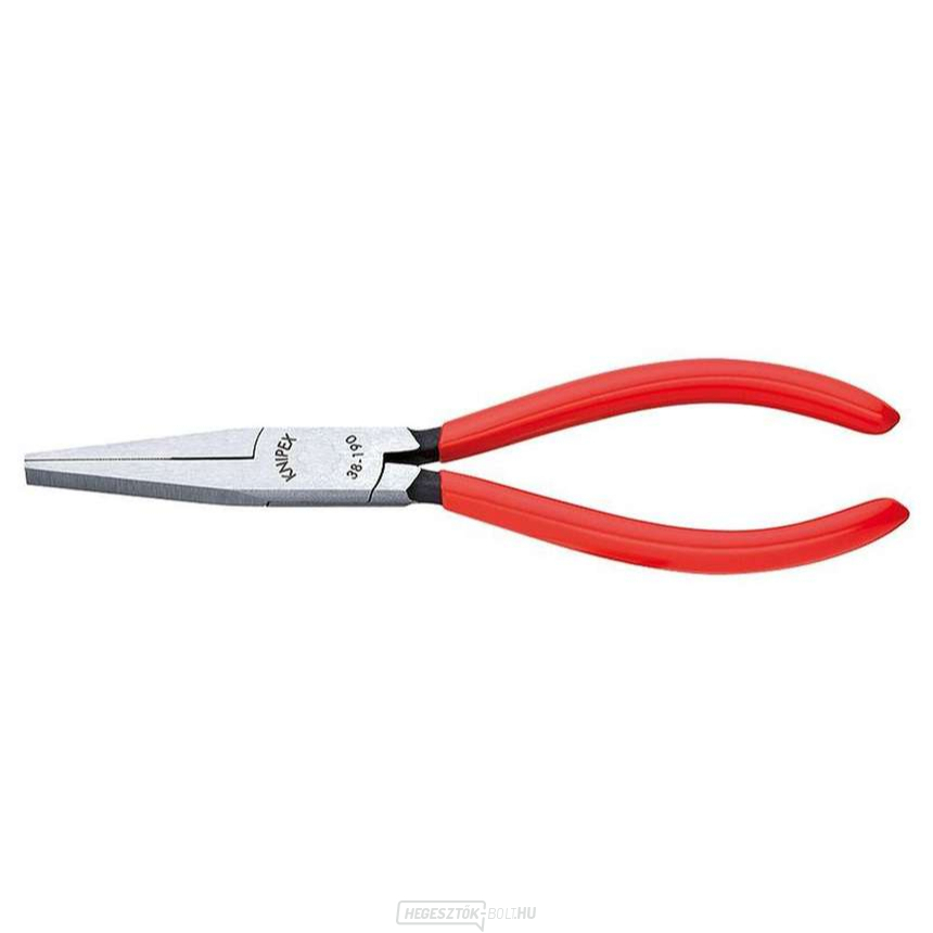 Mechanikai fogó 190 mm KNIPEX 38 41 190 - polírozott fej, műanyag hüvelyek