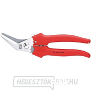 Kombinált olló 185 mm KNIPEX 91 05 185 - krómozott, többkomponensű hüvelyek Előnézet 