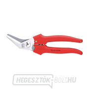 Kombinált olló 185 mm KNIPEX 91 05 185 - krómozott, többkomponensű hüvelyek gallery main image