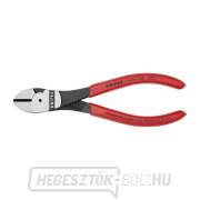 Motoros oldalvágó 160 mm KNIPEX 74 01 160 - polírozott fej, műanyag hüvelyek gallery main image