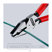 Erő kombinált fogó 200 mm. KNIPEX 02 01 200 - polírozott, műanyag hüvelyek Erő kombinált fogó 200 mm. KNIPEX 02 01 200 - polírozott, műanyag hüvelyek náhled