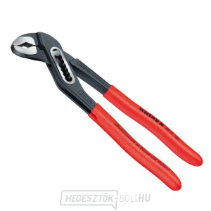 Vízvezeték fogó Alligator 180 mm KNIPEX 88 01 180 - polírozott fej, műanyag hüvelyek Vízvezeték fogó Alligator 180 mm KNIPEX 88 01 180 - polírozott fej, műanyag hüvelyek gallery main image
