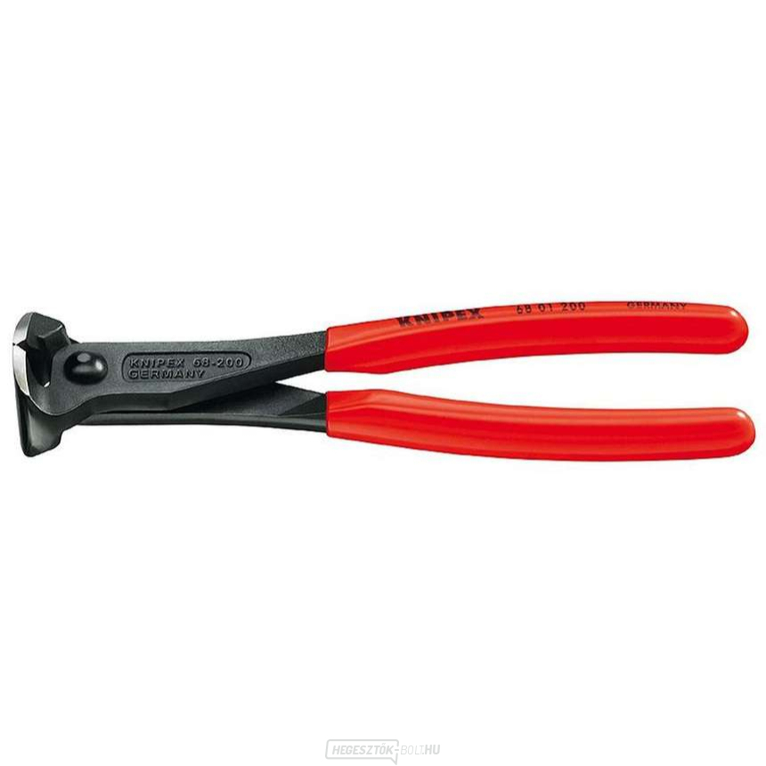 Vágófogó 200 mm KNIPEX 68 01 200 - csiszolt fej, műanyag hüvelyek