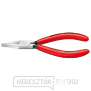 Finomelektronikai fogó 125 mm KNIPEX 35 11 125 - polírozott fej, műanyag hüvelyek gallery main image