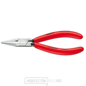 Fogó fogó kényes elektronikához 125 mm KNIPEX 37 21 125 - polírozott fej, műanyag hüvelyek gallery main image