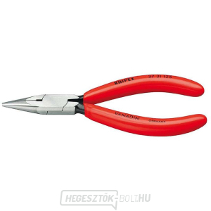 Finomelektronikai fogó 125 mm KNIPEX 37 31 125 - csiszolt fej, műanyag hüvelyek Finomelektronikai fogó 125 mm KNIPEX 37 31 125 - csiszolt fej, műanyag hüvelyek gallery main image
