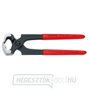 Kalapácsfogó 210 mm KNIPEX 51 01 210 - csiszolt fej, műanyag hüvelyek gallery main image