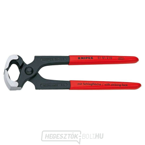 Kalapácsfogó 210 mm KNIPEX 51 01 210 - csiszolt fej, műanyag hüvelyek Kalapácsfogó 210 mm KNIPEX 51 01 210 - csiszolt fej, műanyag hüvelyek gallery main image