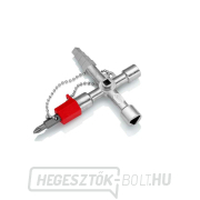 Knipex Profi-kulcs szekrény kapcsolótáblához 00 11 04 Előnézet 