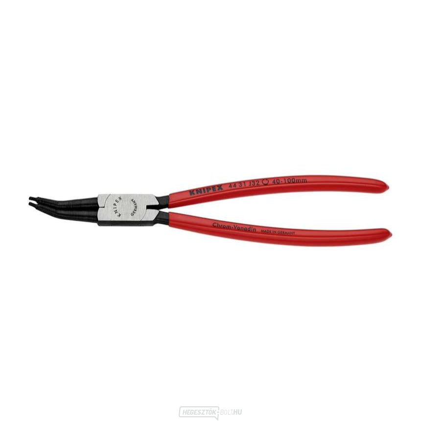 Körkörös fogó 225 mm, belső íves 45° Knipex 44 31 J32