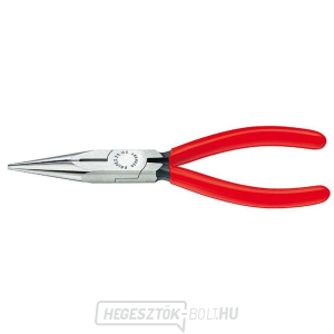 Félköríves fogó pengékkel rádiótechnikához 125 mm KNIPEX 25 01 125 - polírozott fej, műanyag hüvelyek gallery main image