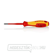 VDE villanyszerelői csavarhúzó (Slim) PH 1 Knipex 98 24 01 SL gallery main image