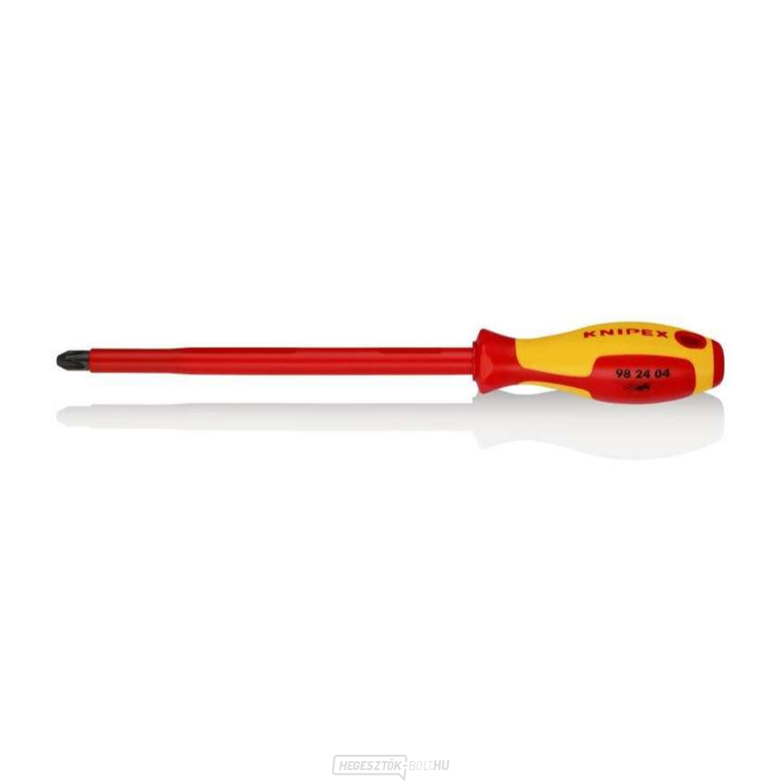 Villanyszerelői VDE csavarhúzó PH 4 Knipex 98 24 04