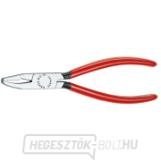 Üvegtörő fogó 160 mm KNIPEX 91 51 160 - csiszolt fej, műanyag hüvelyek gallery main image