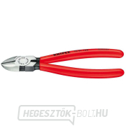 Oldalvágó fogó 160 mm KNIPEX 70 01 160 - polírozott fej, műanyag hüvelyek gallery main image