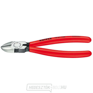 Oldalvágó fogó 160 mm KNIPEX 70 01 160 - polírozott fej, műanyag hüvelyek gallery main image