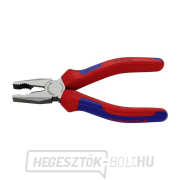 KOMBINÁLT FOGÓ, PVC BORÍTÁSÚ KNIPEX 03 02 160 Előnézet 