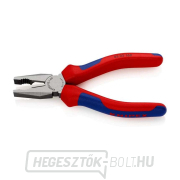 KOMBINÁLT FOGÓ, PVC BORÍTÁSÚ KNIPEX 03 02 160 Előnézet 