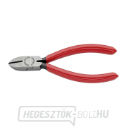 Oldalvágó fogó 125 mm KNIPEX 70 01 125 - polírozott fej, műanyag hüvelyek gallery main image