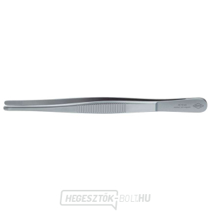 Precíziós csipesz, tompa hegyű, Knipex 145 mm Precíziós csipesz, tompa hegyű, Knipex 145 mm gallery main image