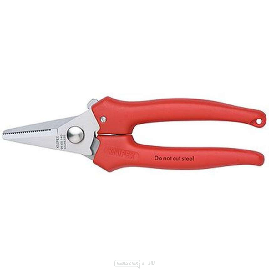 Kombinált olló 140 mm KNIPEX 95 05 140 - krómozott, többkomponensű hüvelyek