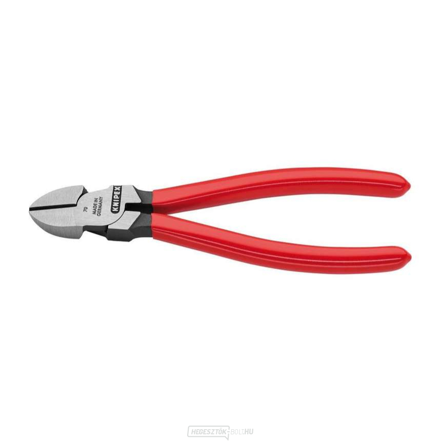 Oldalvágó fogó 140 mm KNIPEX 70 01 140 - polírozott fej, műanyag hüvelyek