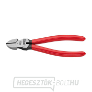 Oldalvágó fogó 140 mm KNIPEX 70 01 140 - polírozott fej, műanyag hüvelyek gallery main image