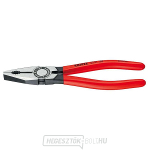 Kombinációs fogó 200 mm. KNIPEX 03 01 200 - polírozott, műanyag hüvelyek Kombinációs fogó 200 mm. KNIPEX 03 01 200 - polírozott, műanyag hüvelyek gallery main image