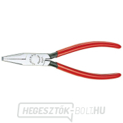 Lapos üvegfogó 160 mm KNIPEX 91 61 160 - csiszolt fej, műanyag hüvelyek gallery main image