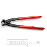 Erősítő fogó 220 mm, Knipex 99 01 220 - DIN ISO 9242 - polírozott fej, műanyag hüvelyek Előnézet 