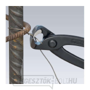 Erősítő fogó 220 mm, Knipex 99 01 220 - DIN ISO 9242 - polírozott fej, műanyag hüvelyek náhled