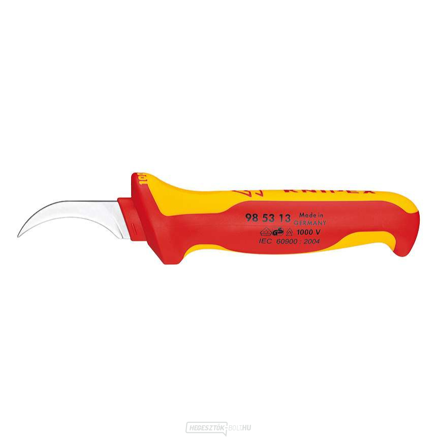 Szigetelt hüvelyes kés 1000V VDE, 180 mm Knipex 98 53 13