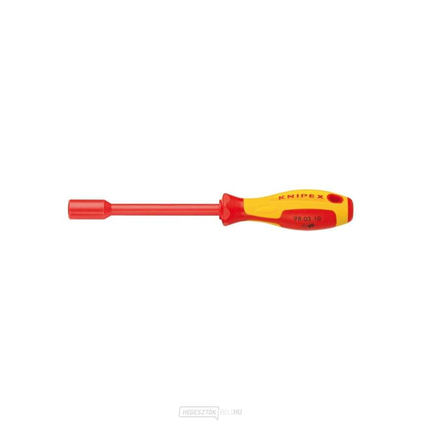 VDE csavarhúzó dugókulccsal 6 élek 5,5x125 mm Knipex 98 03 055 VDE csavarhúzó dugókulccsal 6 élek 5,5x125 mm Knipex 98 03 055 gallery main image