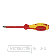 Pozidriv® keresztfejes csavarhúzó szigetelt 1 000 V VDE Knipex PZ2 Pozidriv® keresztfejes csavarhúzó szigetelt 1 000 V VDE Knipex PZ2 gallery main image