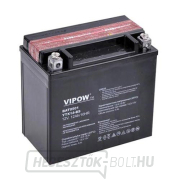Motorkerékpár akkumulátor 12V 12Ah VIPOW Motorkerékpár akkumulátor 12V 12Ah VIPOW gallery main image