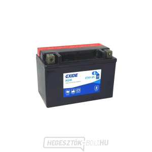 Motorkerékpár akkumulátor 12V/8Ah EXIDE ETX9-BS Motorkerékpár akkumulátor 12V/8Ah EXIDE ETX9-BS gallery main image
