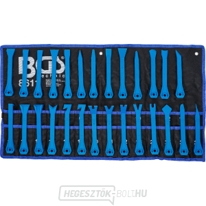 Ékkészlet díszítő díszlécek/kaparók kioldásához BGS 8611 | 27 darabos Ékkészlet díszítő díszlécek/kaparók kioldásához BGS 8611 | 27 darabos gallery main image