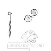 10 db-os készlet VL 76/18 profilhoz csavar, távtartó, alátét kupakkal (10 db) LG3421 10 db-os készlet VL 76/18 profilhoz csavar, távtartó, alátét kupakkal (10 db) LG3421 gallery main image