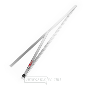 Japán asztalos szögmérő vonalzó SHINWA metrikus skálával - 1200 mm gallery main image